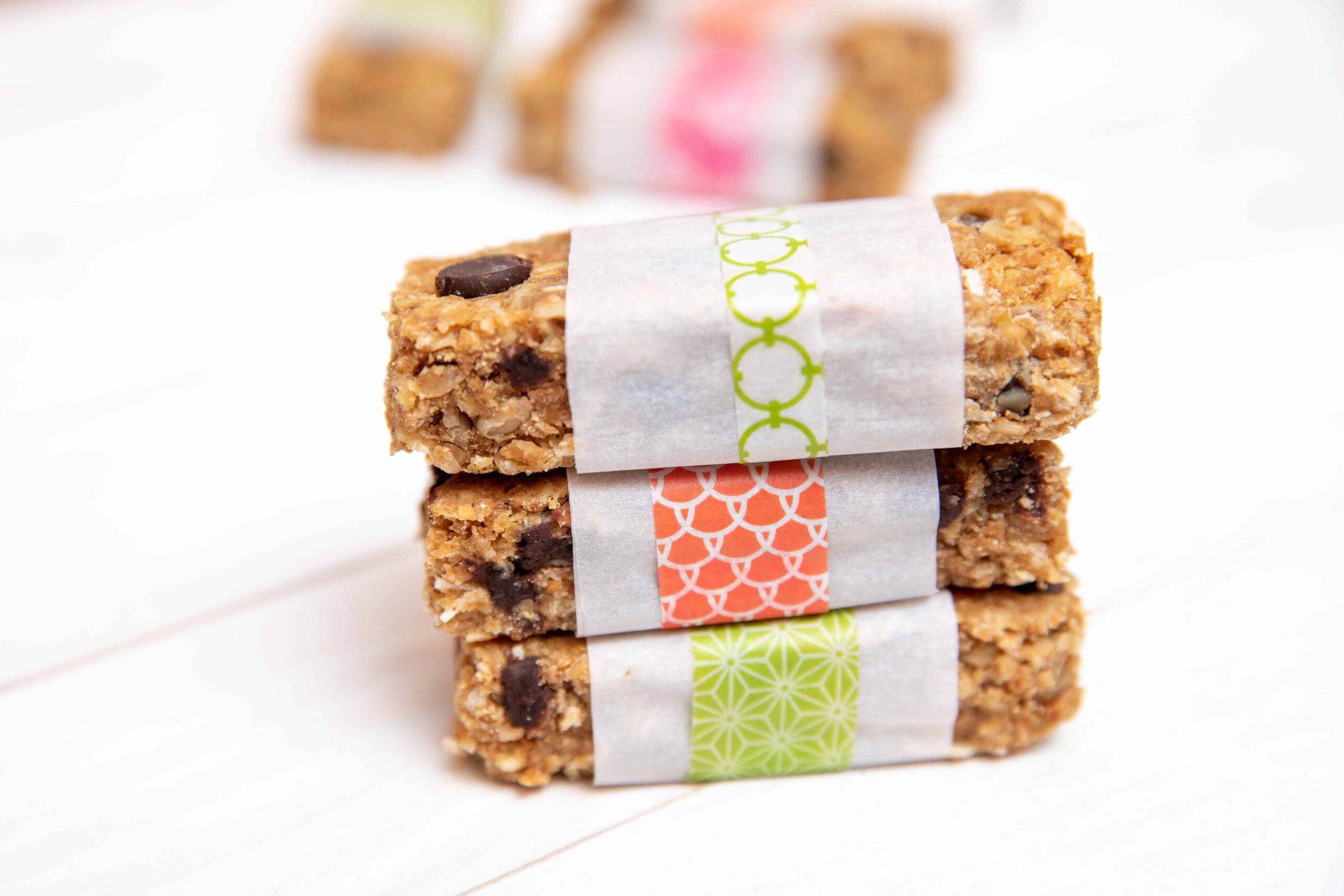 sweet and salty lentil granola bars