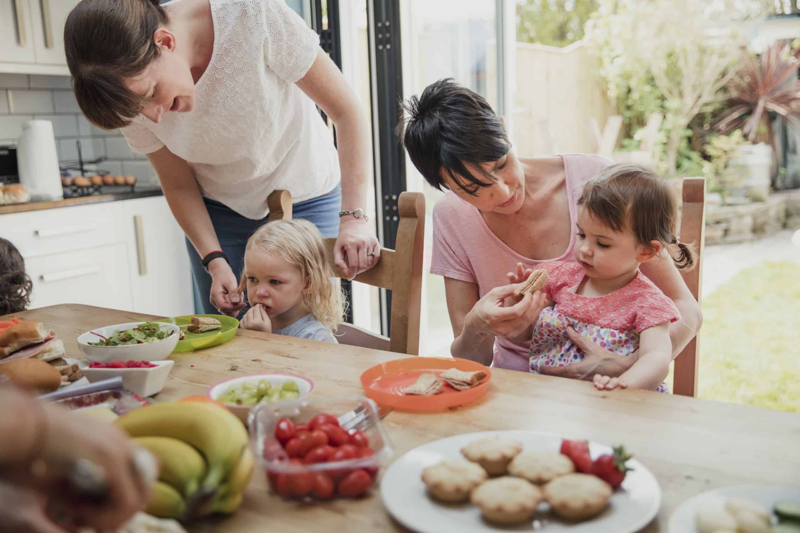 Feeding children